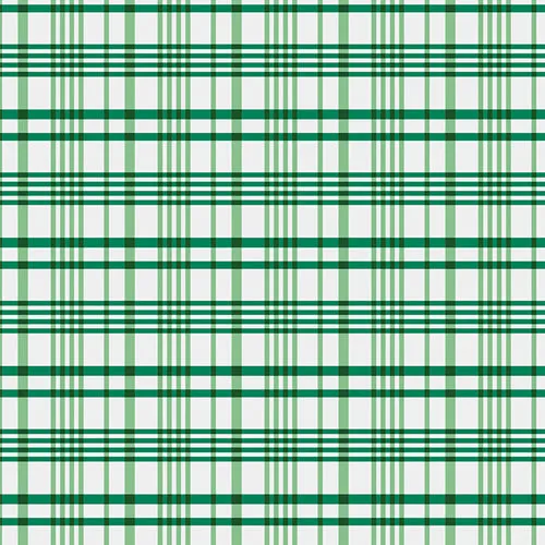 100% Cotton Happy Plaid - Green designed by Maureen Cracknell