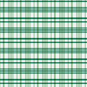 100% Cotton Happy Plaid - Green designed by Maureen Cracknell
