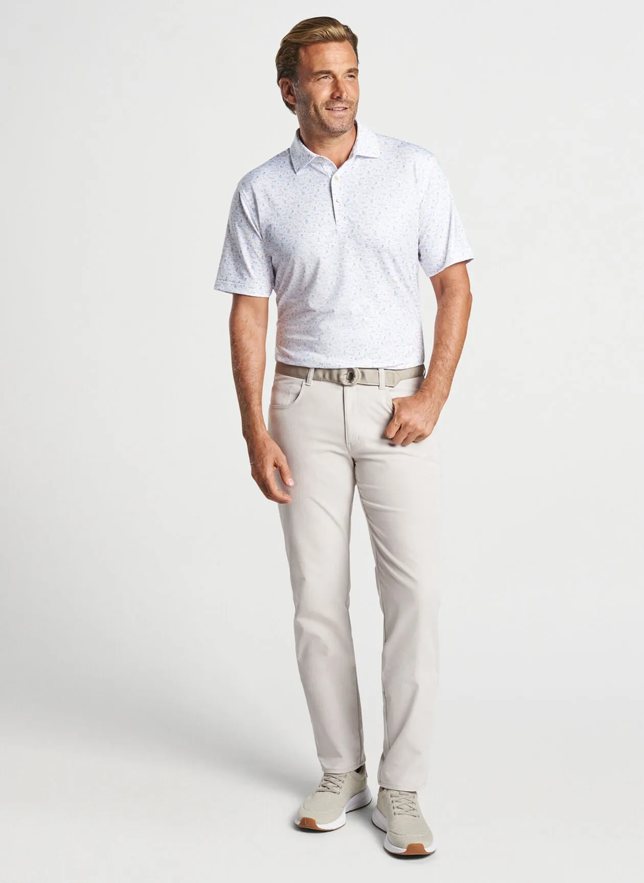 5 O'clock In Fiji Performance Jersey Polo