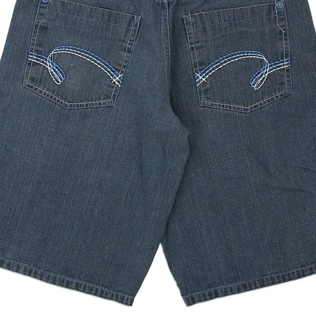 5Ive Jungle & Co Denim Shorts - 36W 14L Blue Cotton