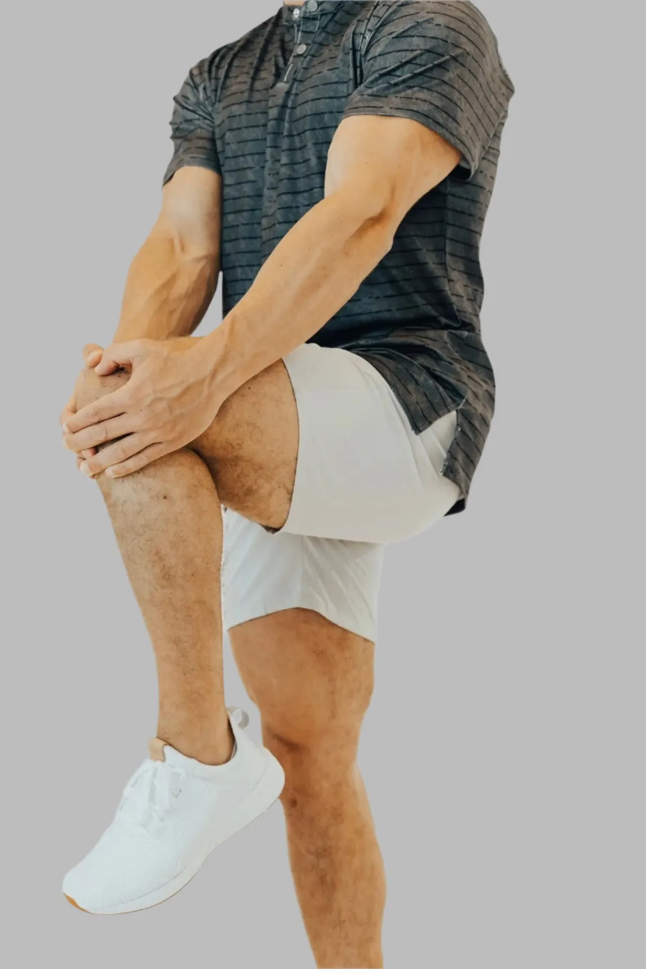 Ace 6’ Golf Short - Pebble Grey