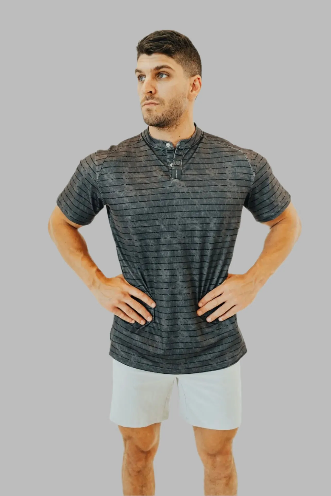 Ace 6’ Golf Short - Pebble Grey