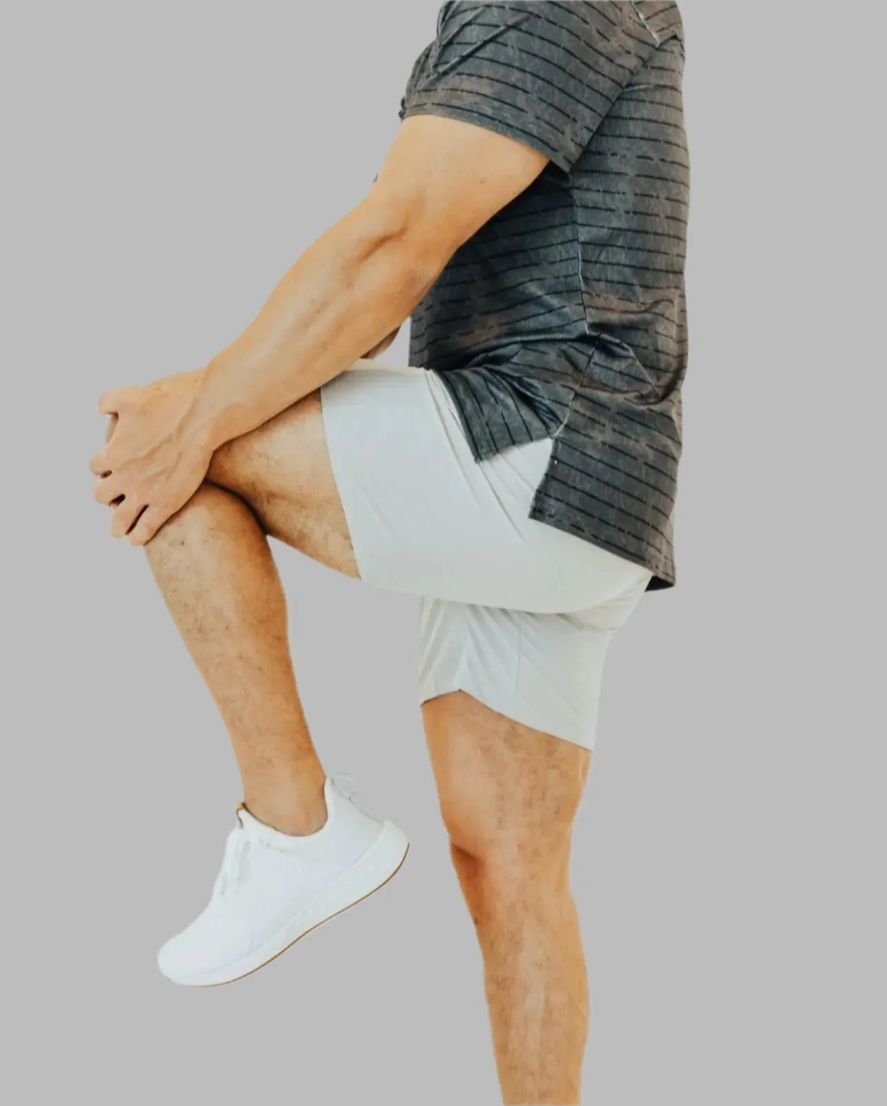 Ace 6’ Golf Short - Pebble Grey