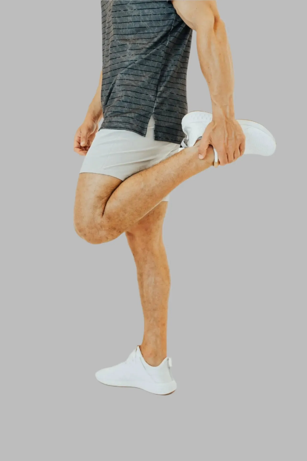 Ace 6’ Golf Short - Pebble Grey