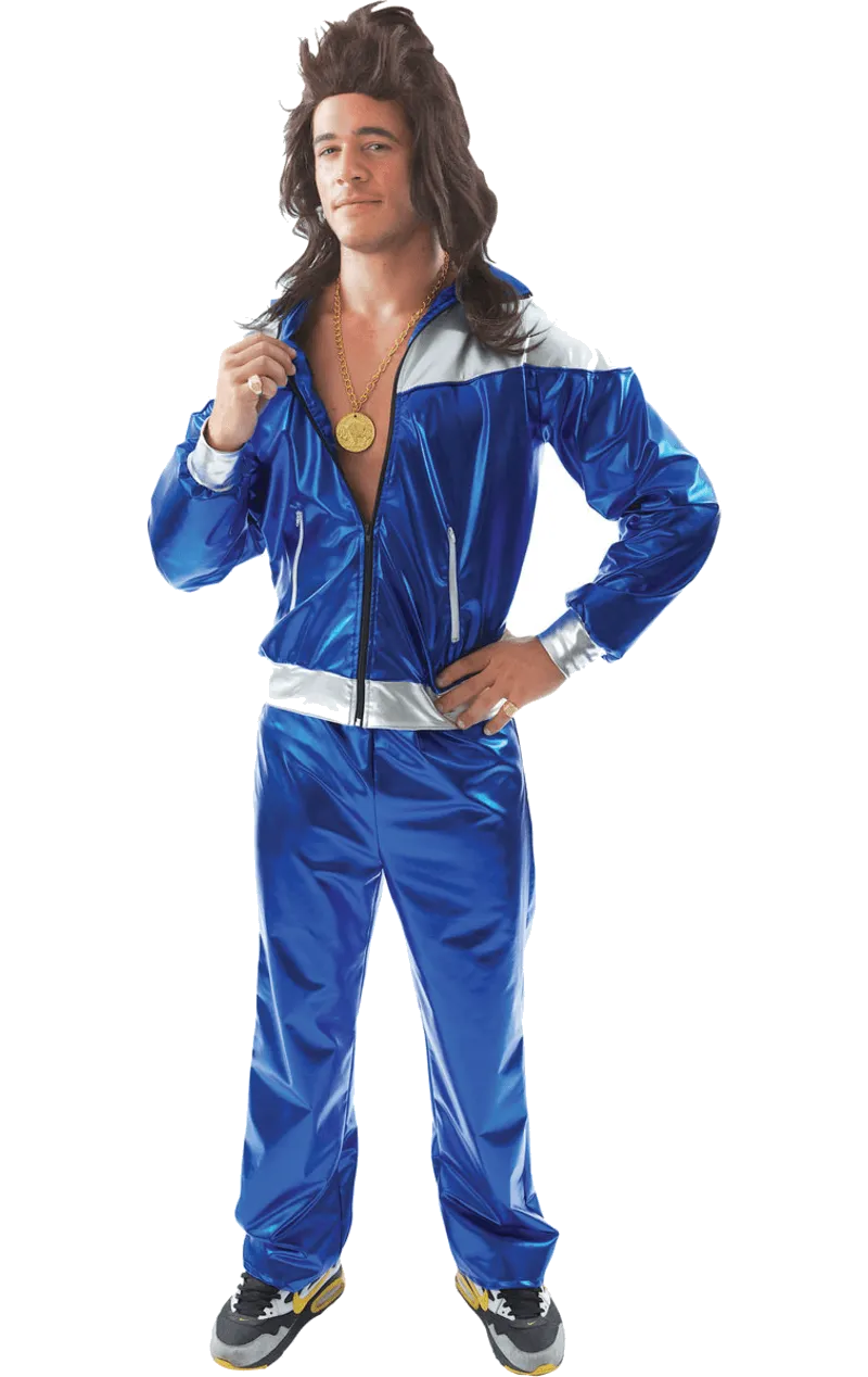 Adult Mens 1980s Shellsuit Costume