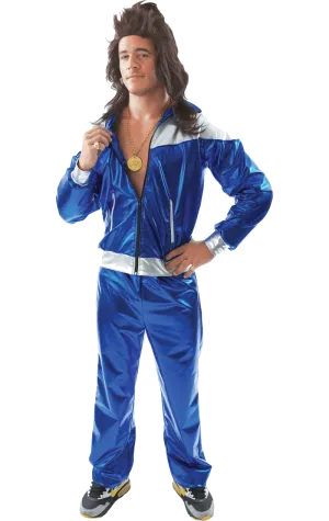 Adult Mens 1980s Shellsuit Costume