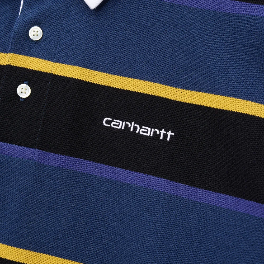 Archie Polo L/S Tee | Blue