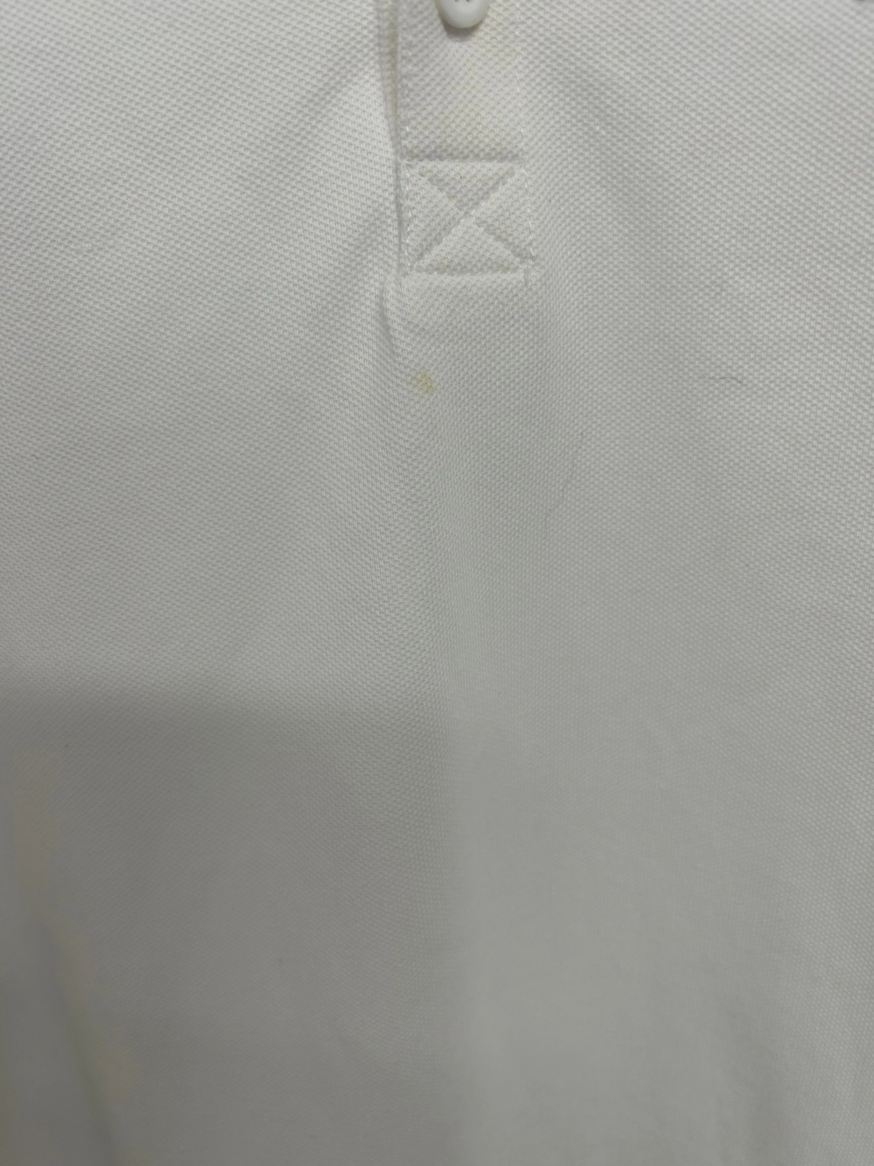 Arthur Beale Men's White Polo Shirt, Large (Pre-Loved)