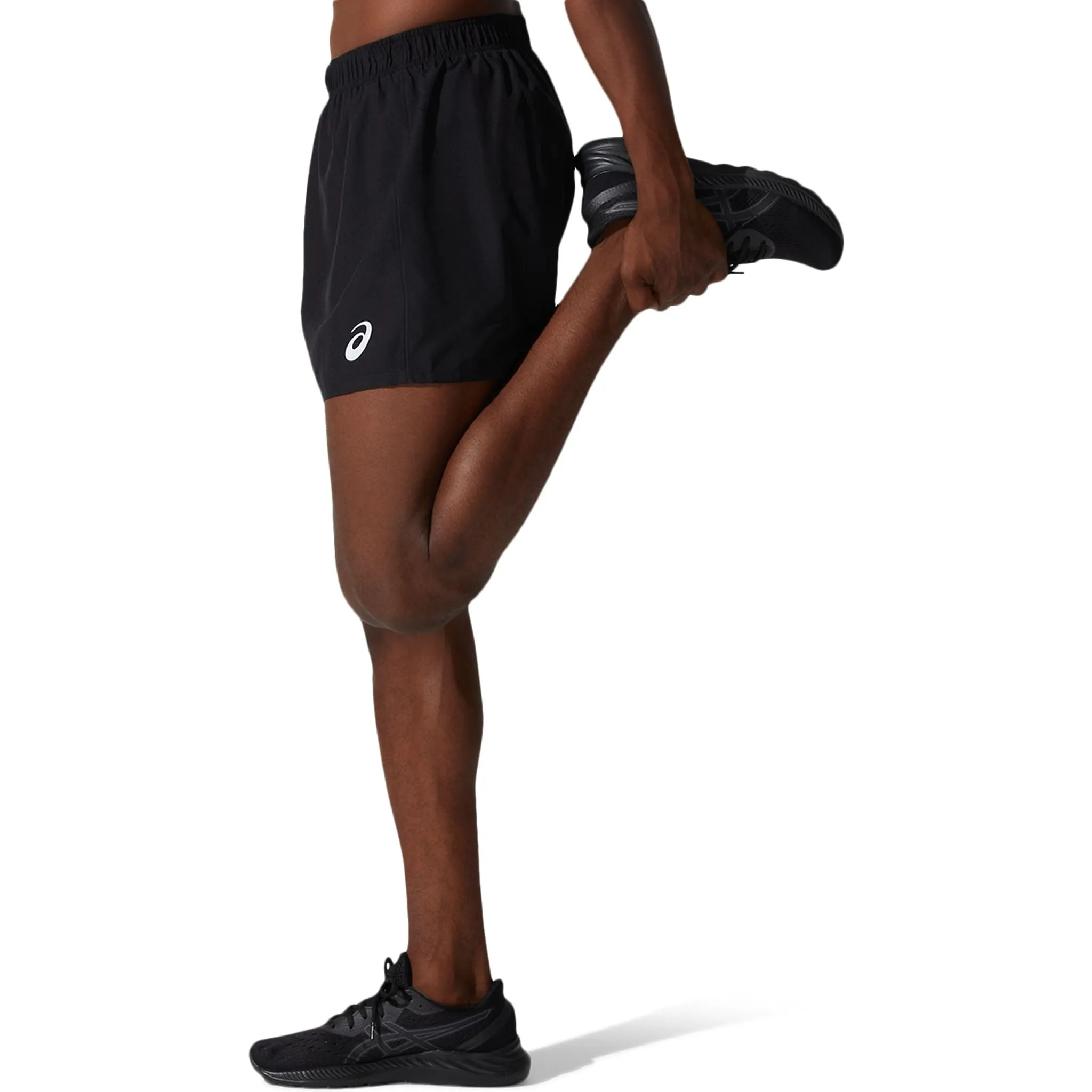 ASICS Silver 5 inch Mens Running Shorts