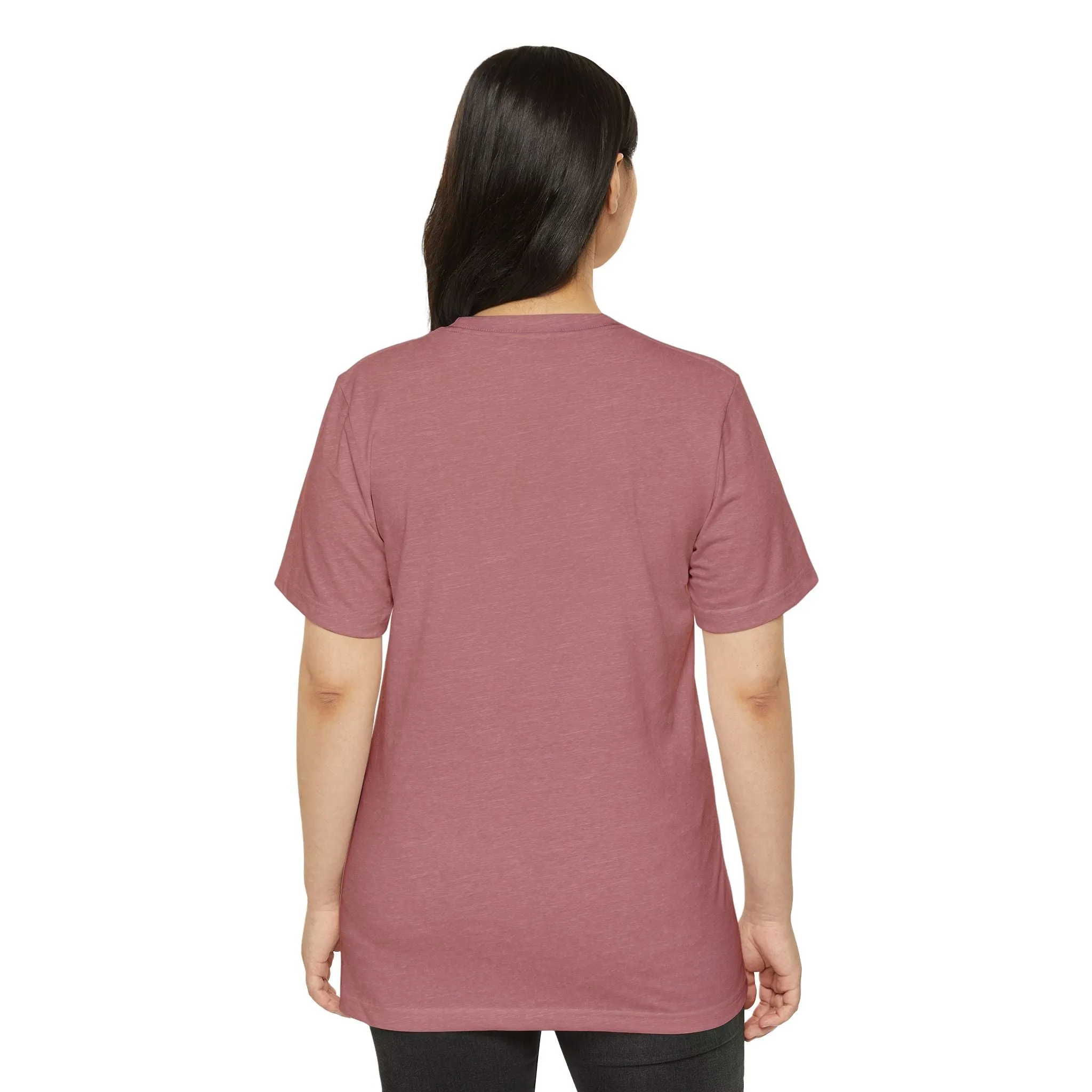 Awareness Heart - Mast Cell Activation Syndrome, Unisex Organic Cotton T-shirt, Printed