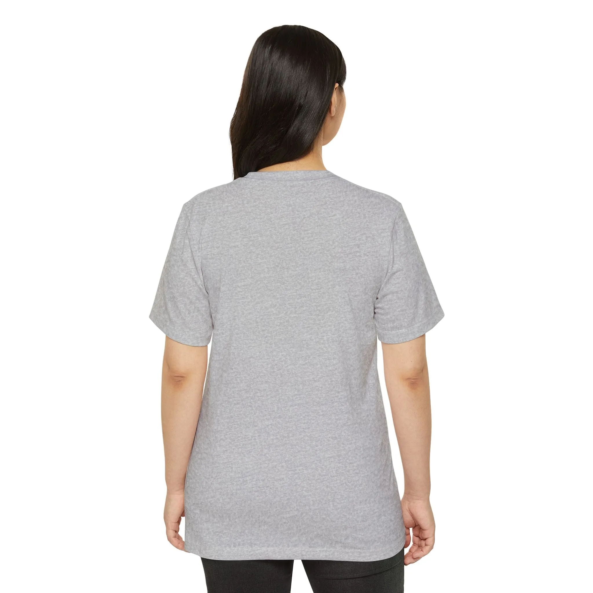 Awareness Heart - Mast Cell Activation Syndrome, Unisex Organic Cotton T-shirt, Printed