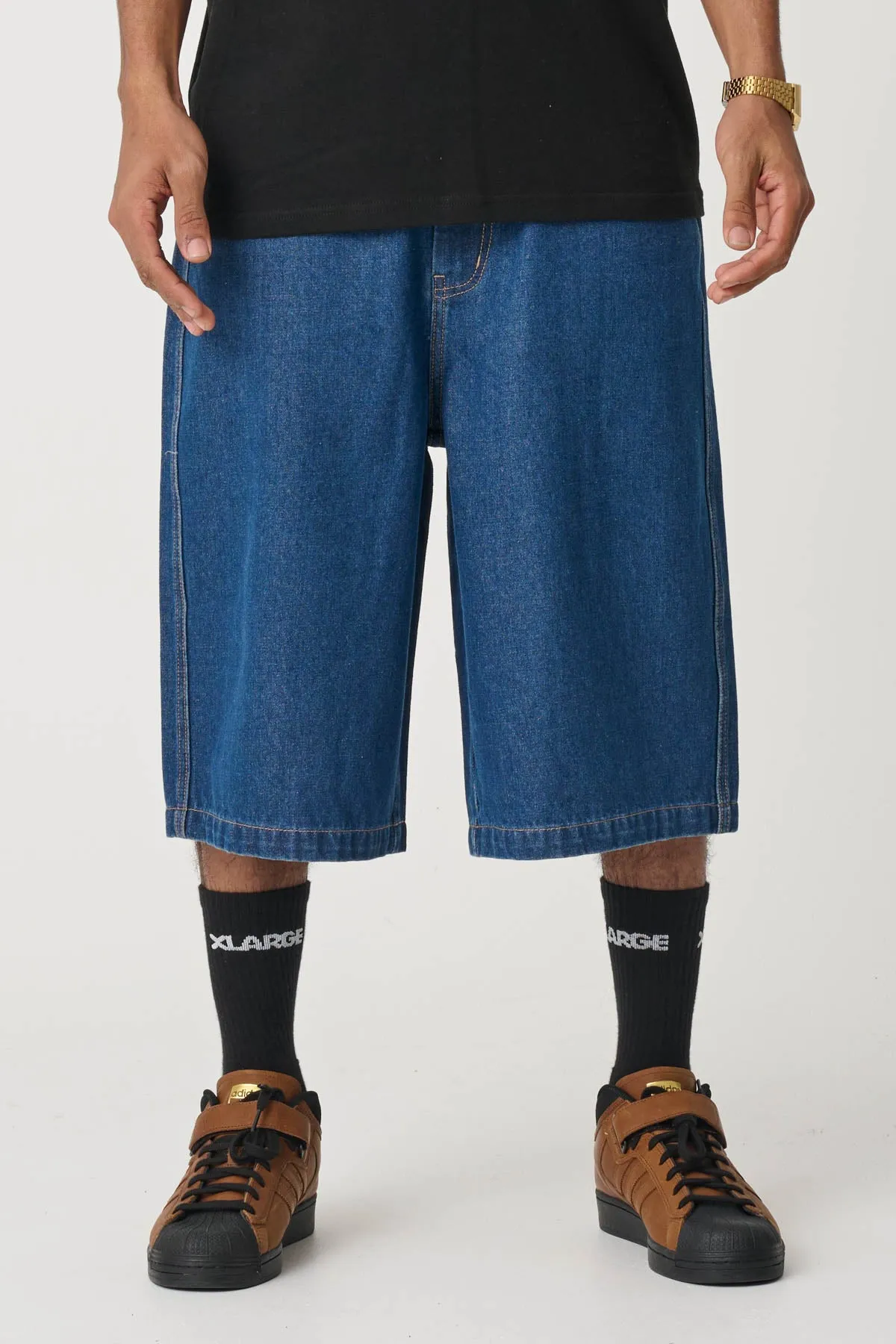 BAGGY BULL DENIM 91 SHORT - BLUE
