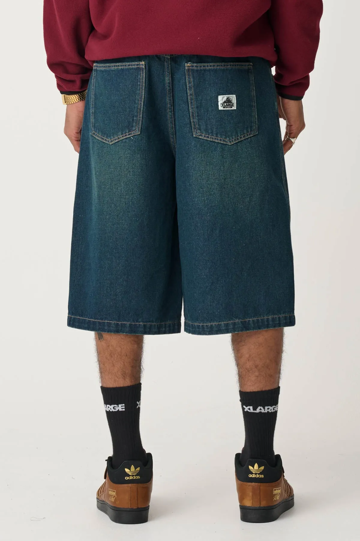 BAGGY BULL DENIM 91 SHORT - SWAMP