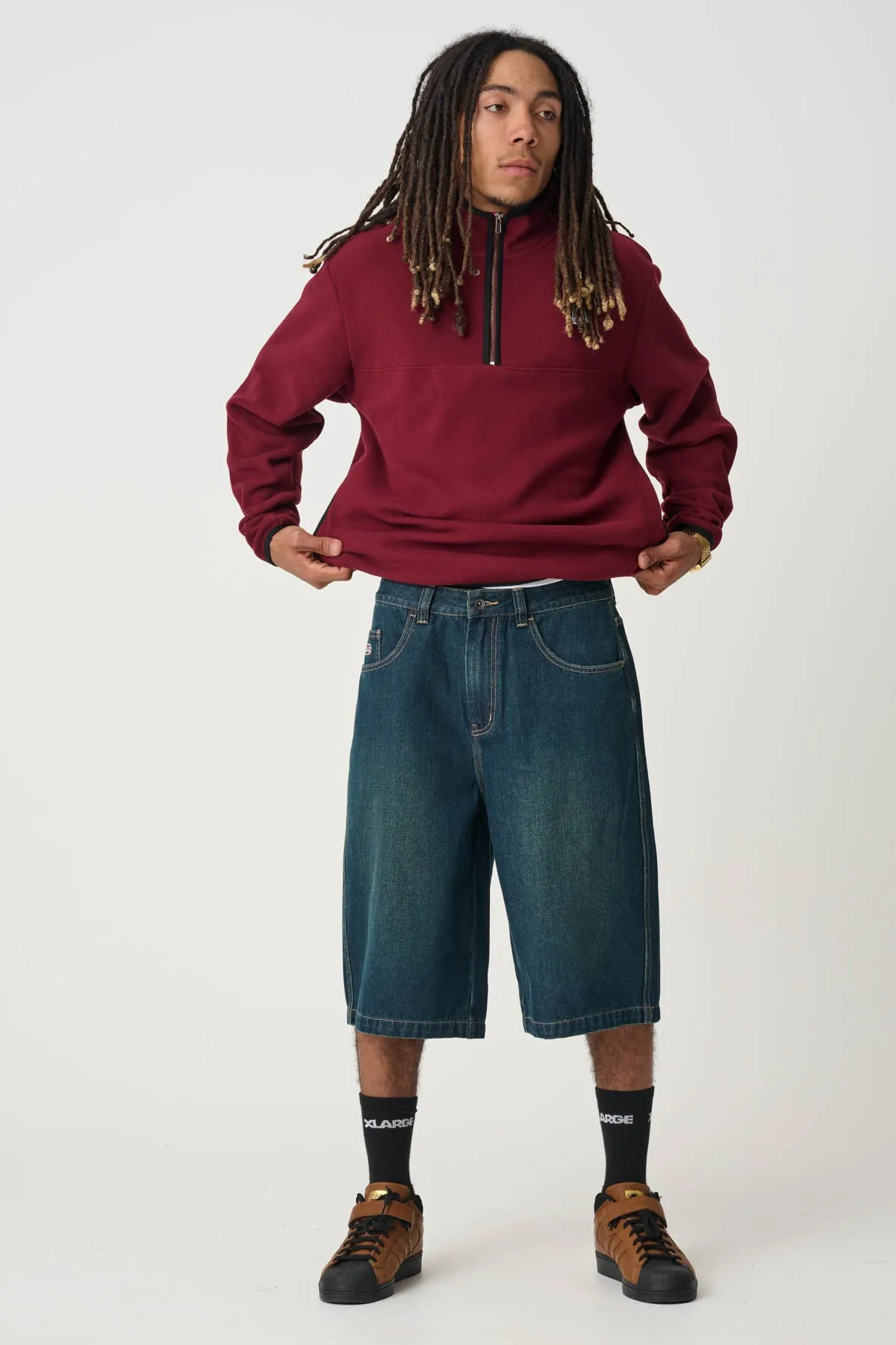 BAGGY BULL DENIM 91 SHORT - SWAMP
