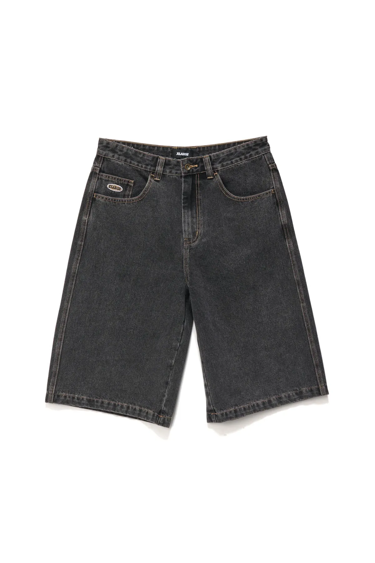 BAGGY BULL DENIM 91 SHORT - WASHED BLACK