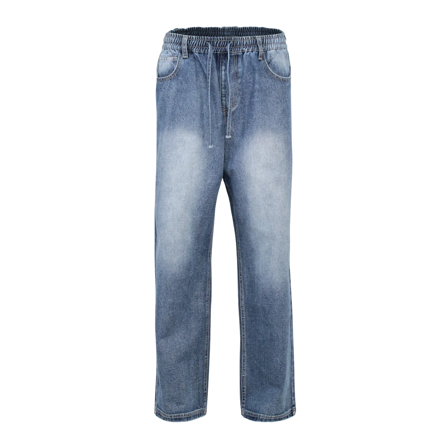 Baggy Fit Denim Joggers