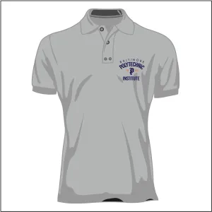 Baltimore Polytechnic | Iconic ( GRAY )  Polo Shirt