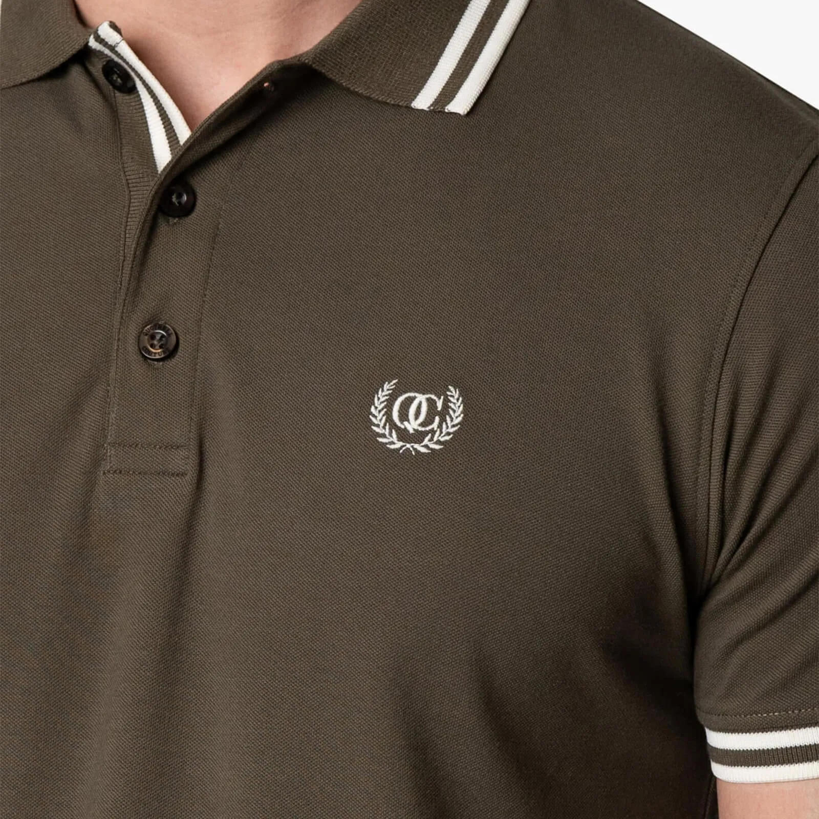 BATERA POLO | ARMY/OFF WHITE