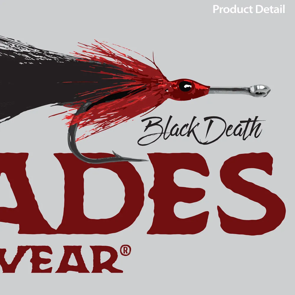 Black Death Tarpon Fly Solar Shirt