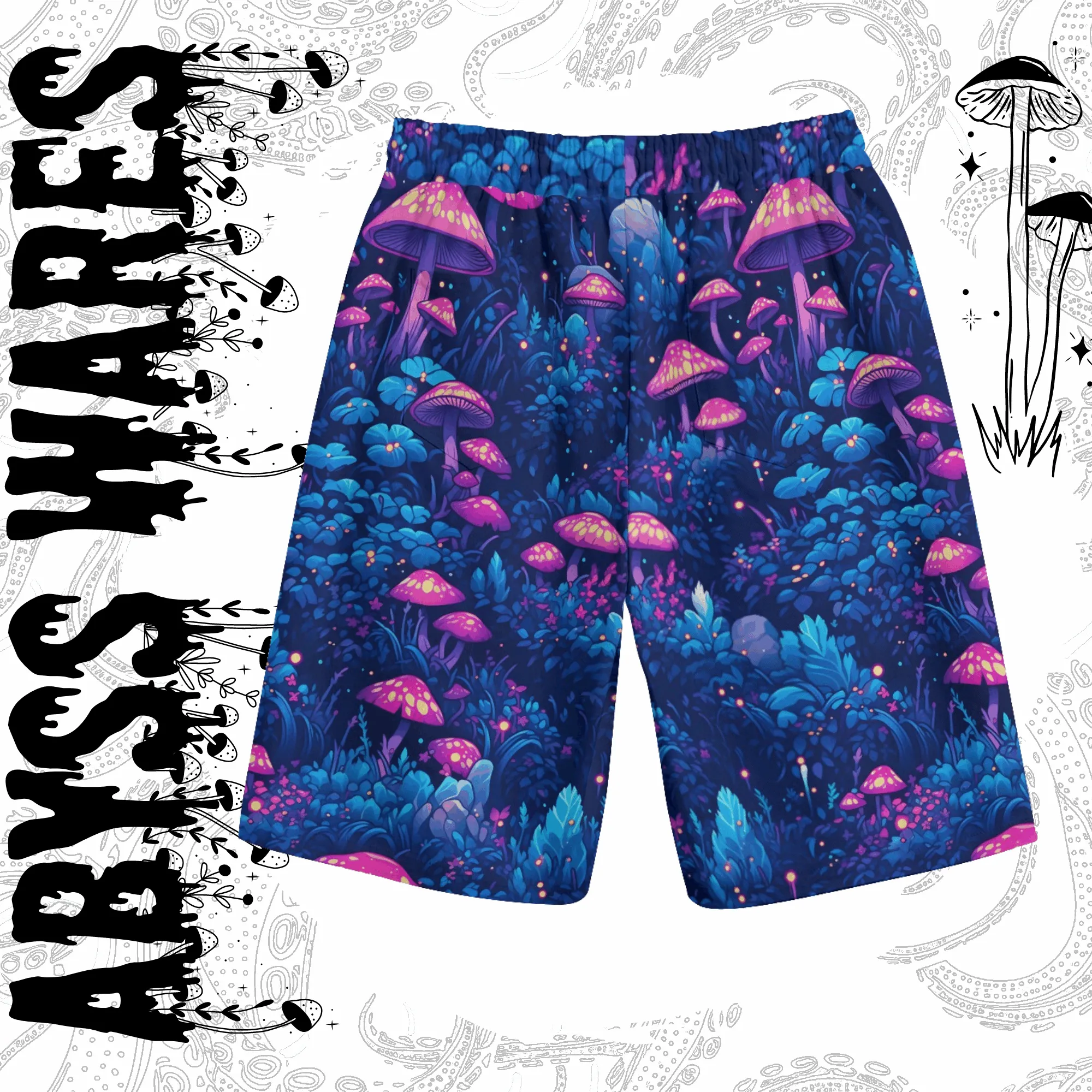 Blue Magic Shrooms Jorts