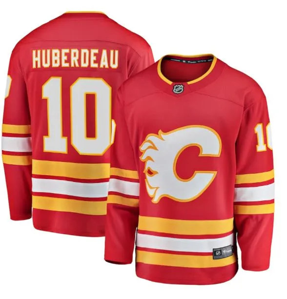 Breakaway Jersey Calgary Flames- Huberdeau