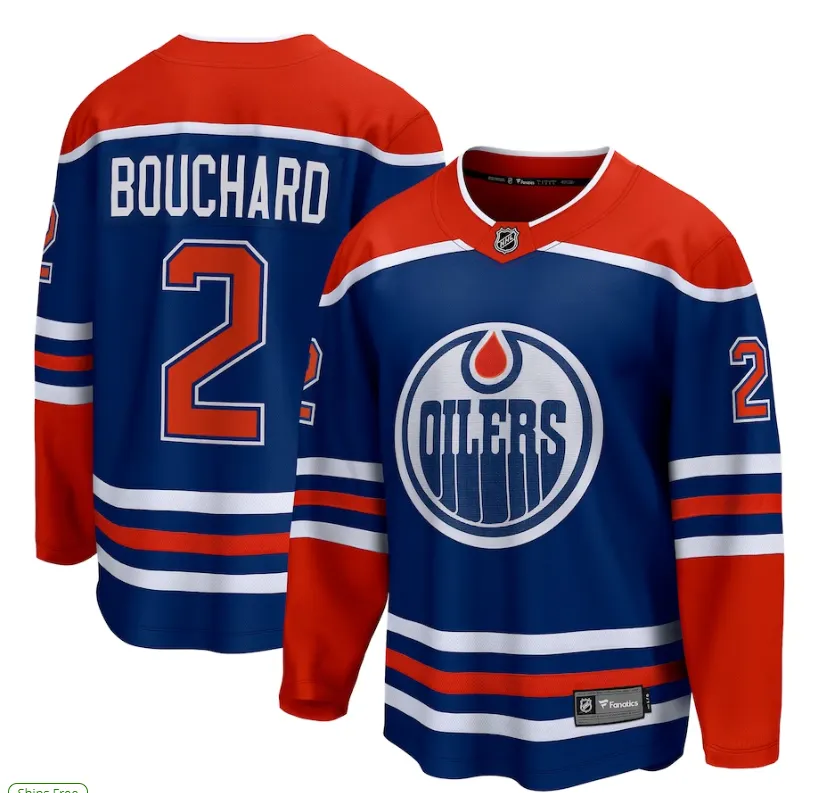 Breakaway Player Jersey Edmonton Oilers - Bouchard
