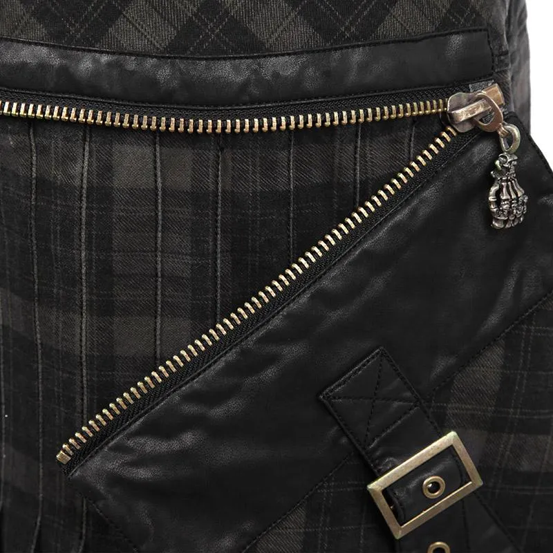 Brien Plaid Scottish Double Pocket Kilt