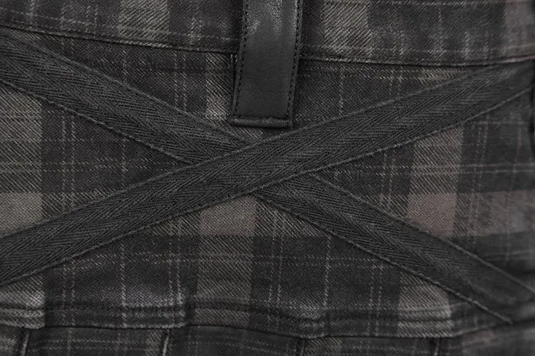 Brien Plaid Scottish Double Pocket Kilt