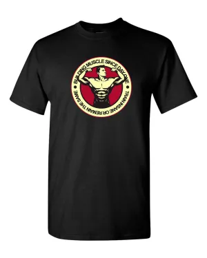 Building Muscle Since Day One - Gym T-shirt