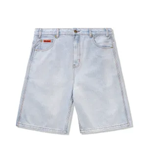 Butter Goods Baggy Denim Shorts Light Blue Sale