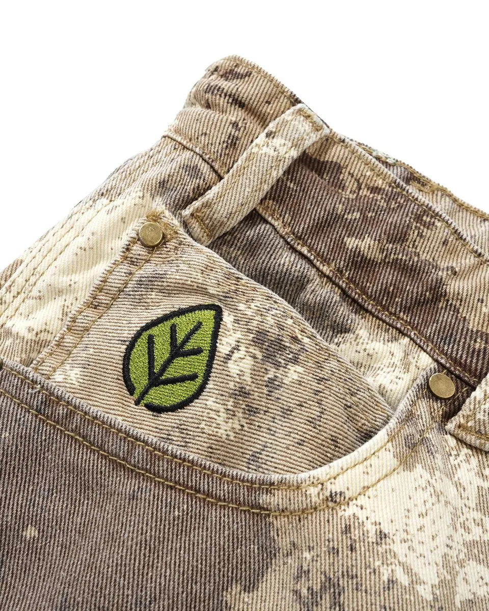 Butter Goods Weathergear Denim Shorts Camo