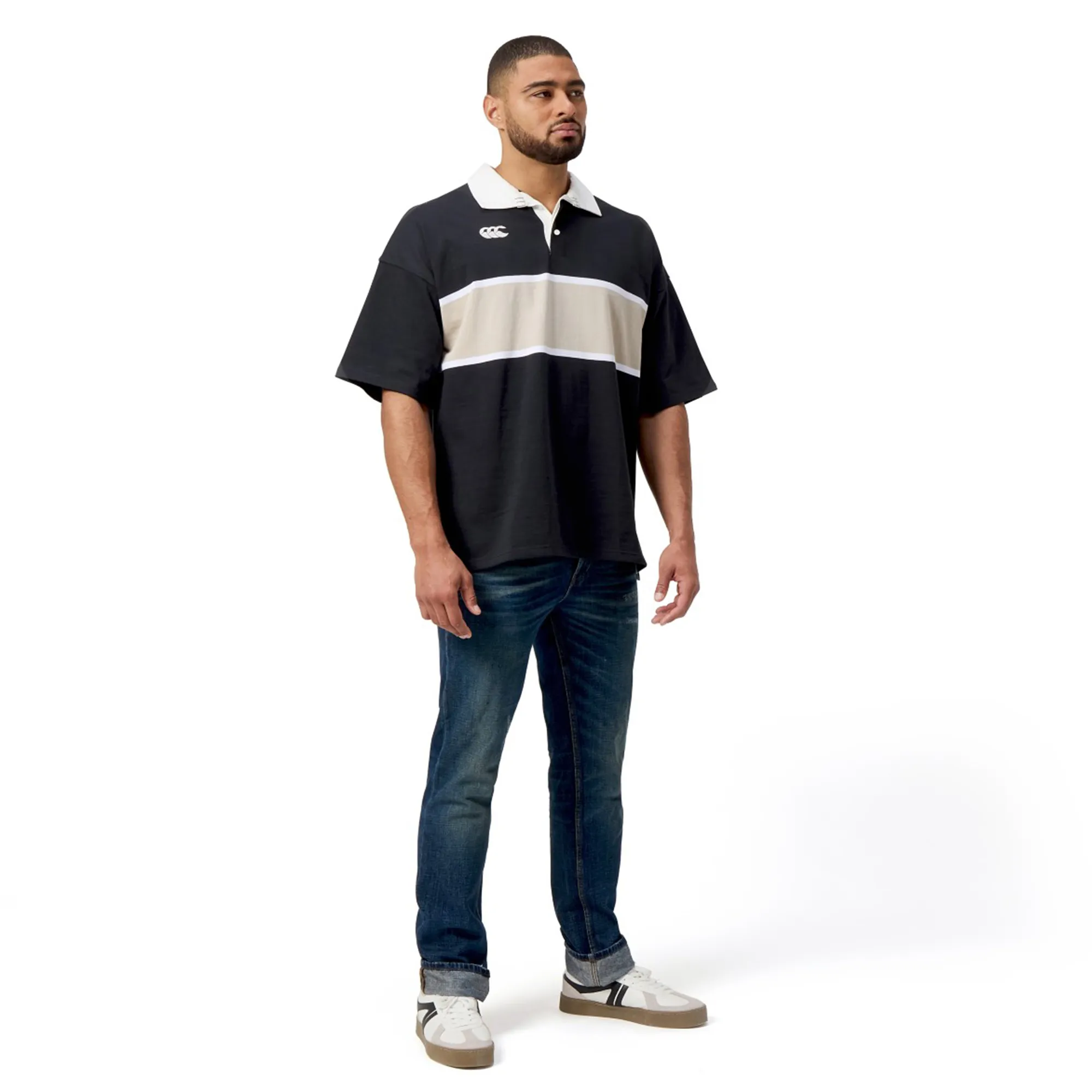 Canterbury Yarn Dye Short Sleeve Rugby Jersey