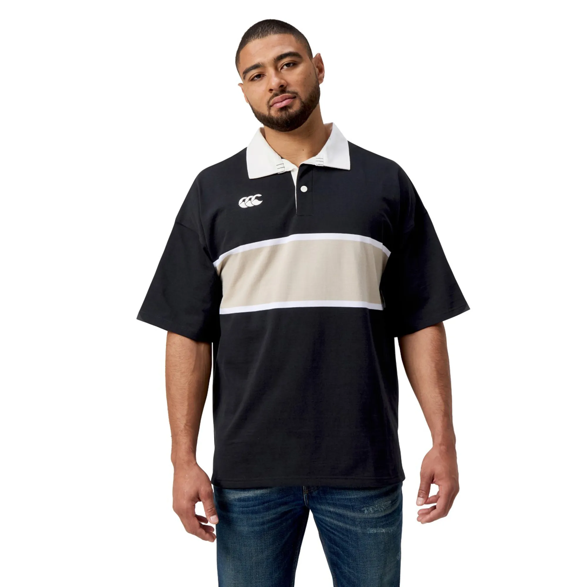 Canterbury Yarn Dye Short Sleeve Rugby Jersey