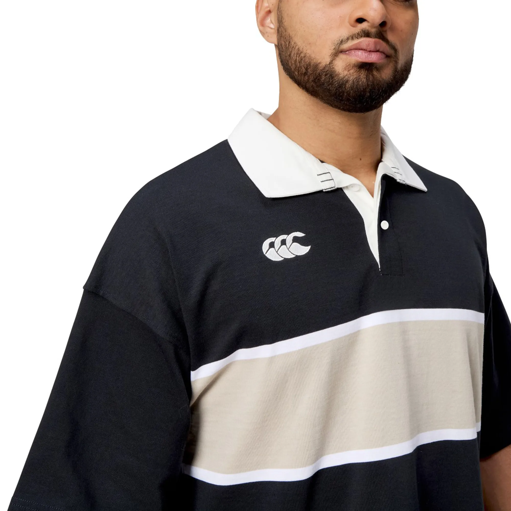 Canterbury Yarn Dye Short Sleeve Rugby Jersey