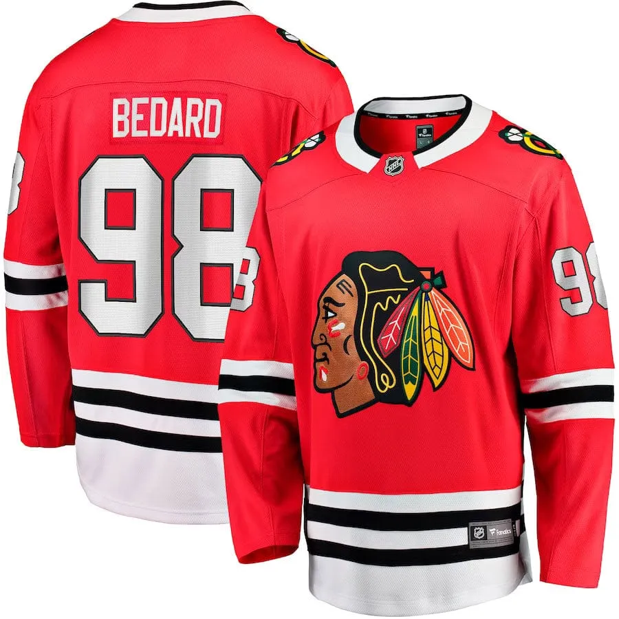 Chicago Blackhawks Fanatics Breakaway Senior Jersey - Connor Bedard