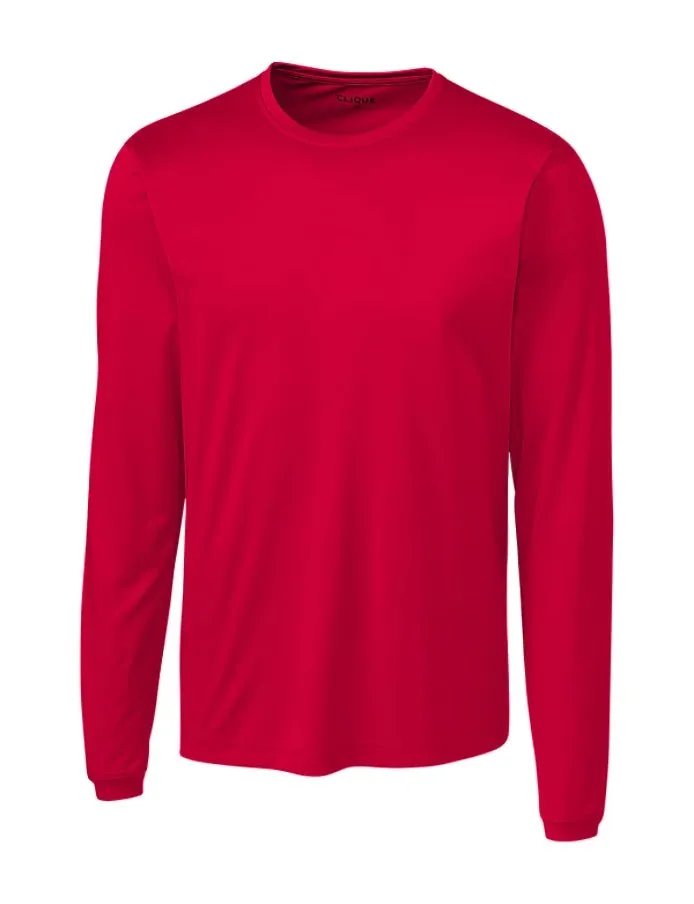 Clique Men's Spin Eco Performance Long Sleeve Tee Shirt