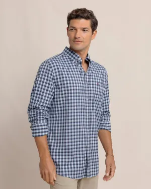 Colleton Plaid Sport Shirt (Dress Blue)
