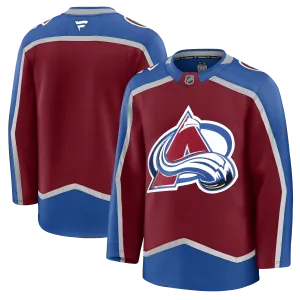 Colorado Avalanche Home Premium Jersey - Blank