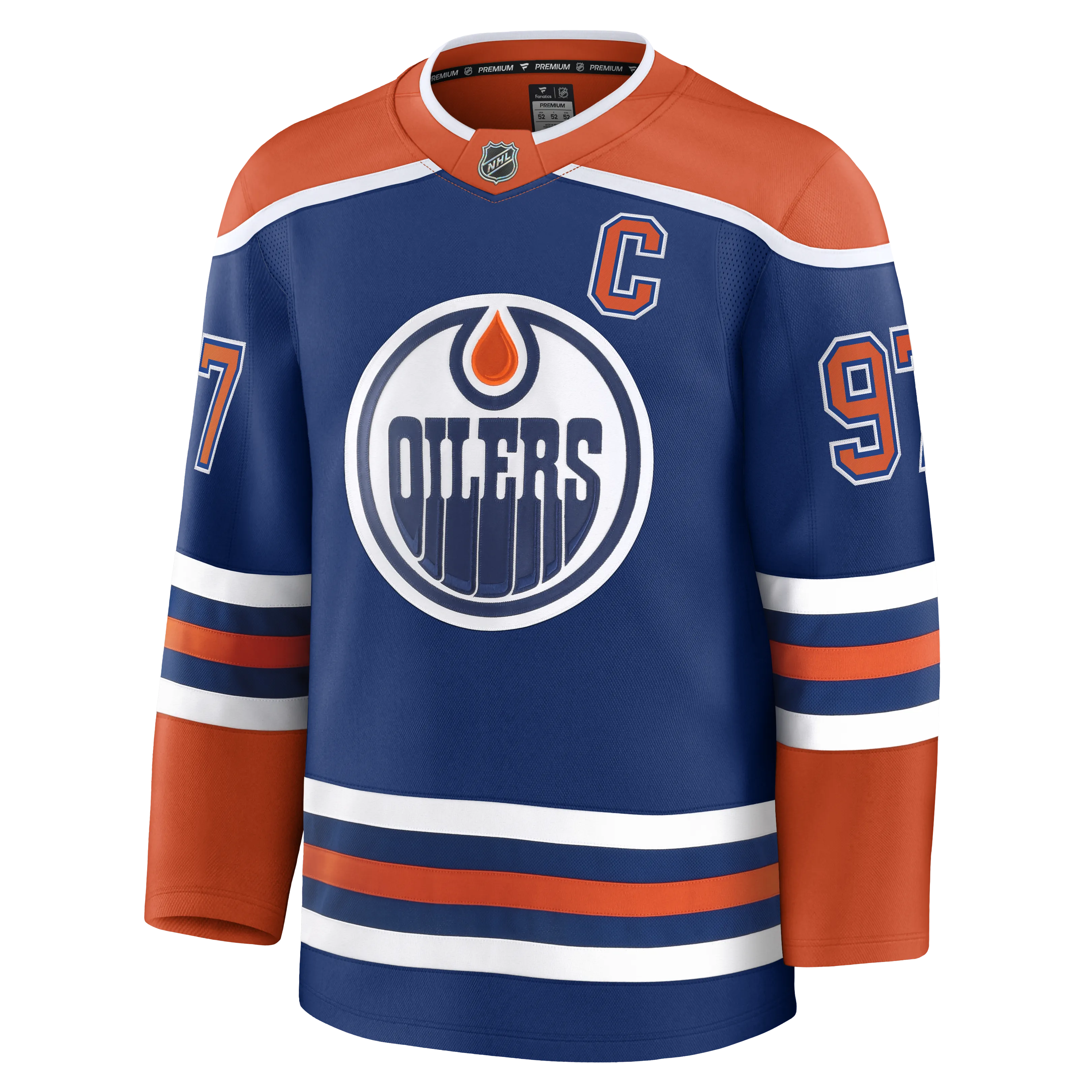 Connor McDavid Edmonton Oilers Home Premium Jersey