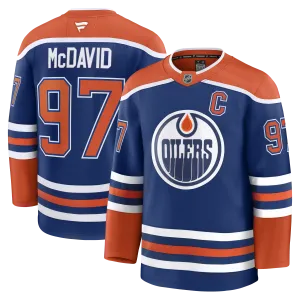 Connor McDavid Edmonton Oilers Home Premium Jersey