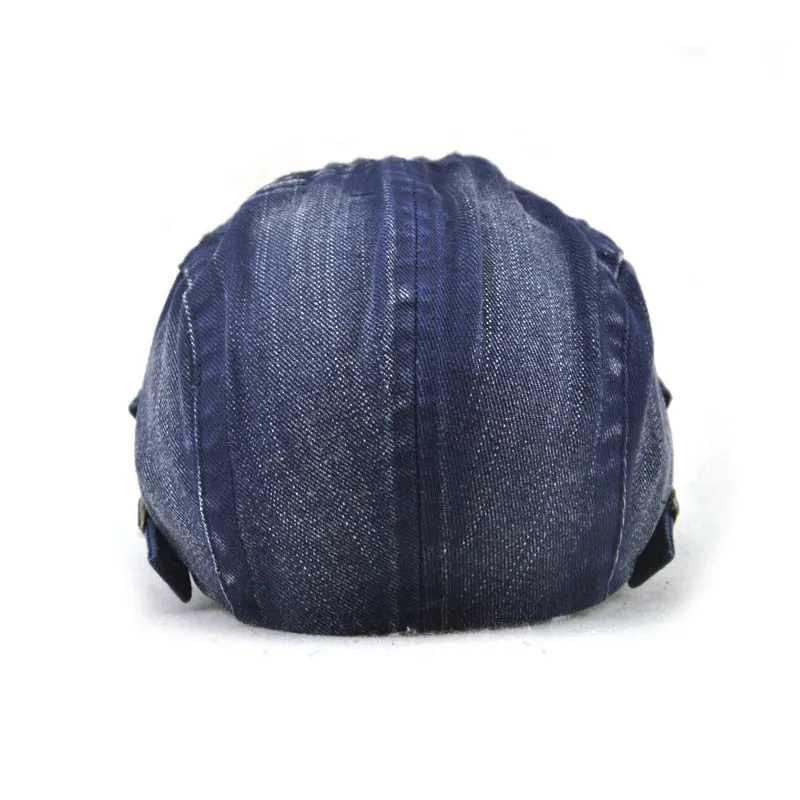 Cotton Berets Jeans Cap