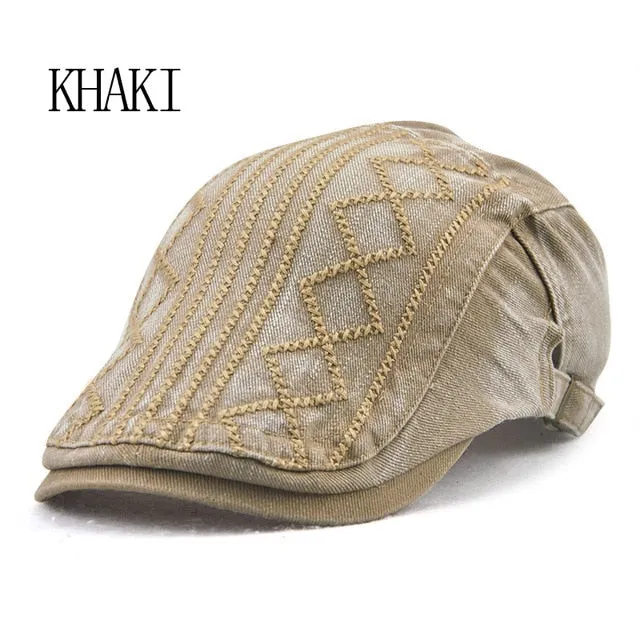 Cotton Berets Jeans Cap