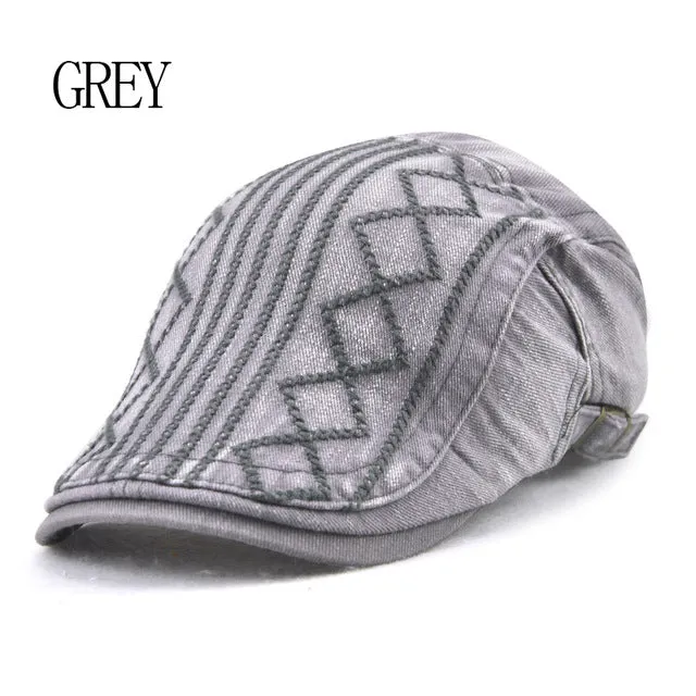 Cotton Berets Jeans Cap