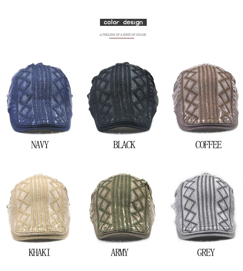 Cotton Berets Jeans Cap