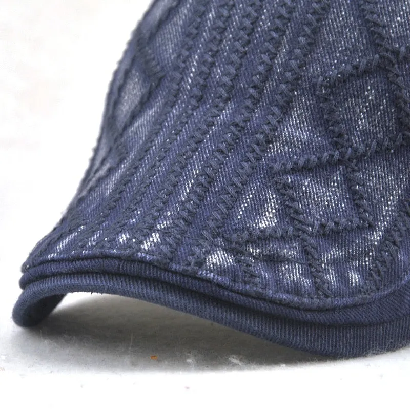 Cotton Berets Jeans Cap