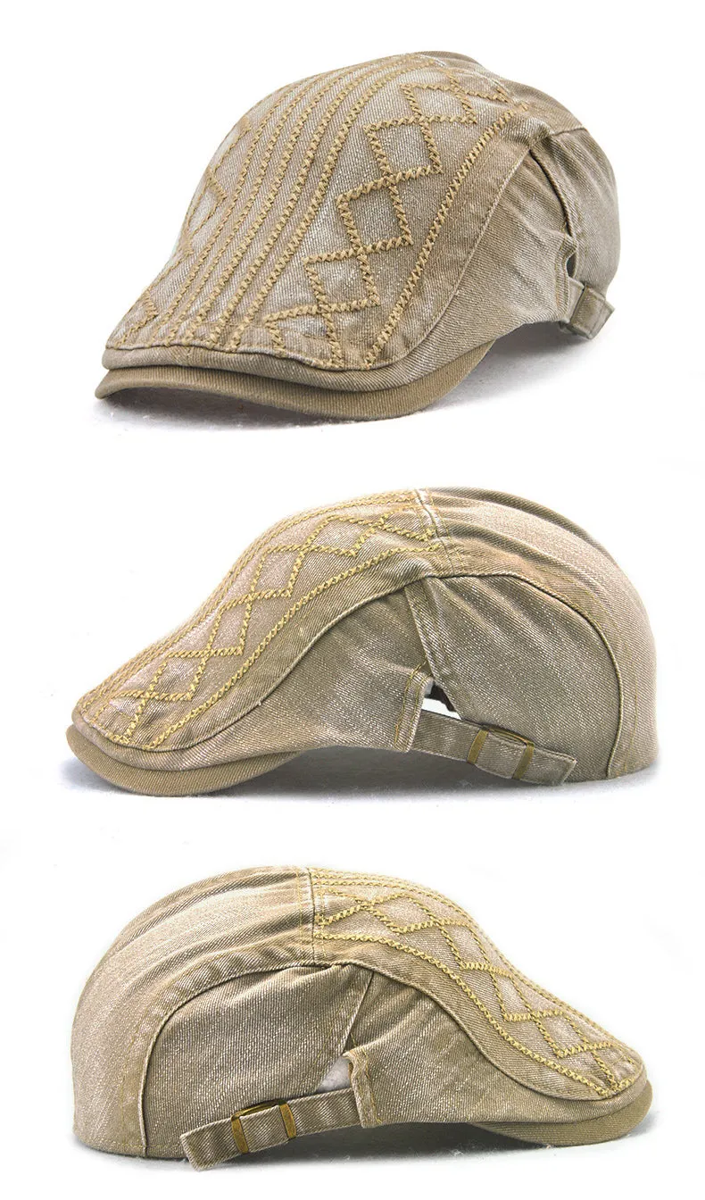 Cotton Berets Jeans Cap
