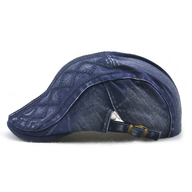 Cotton Berets Jeans Cap