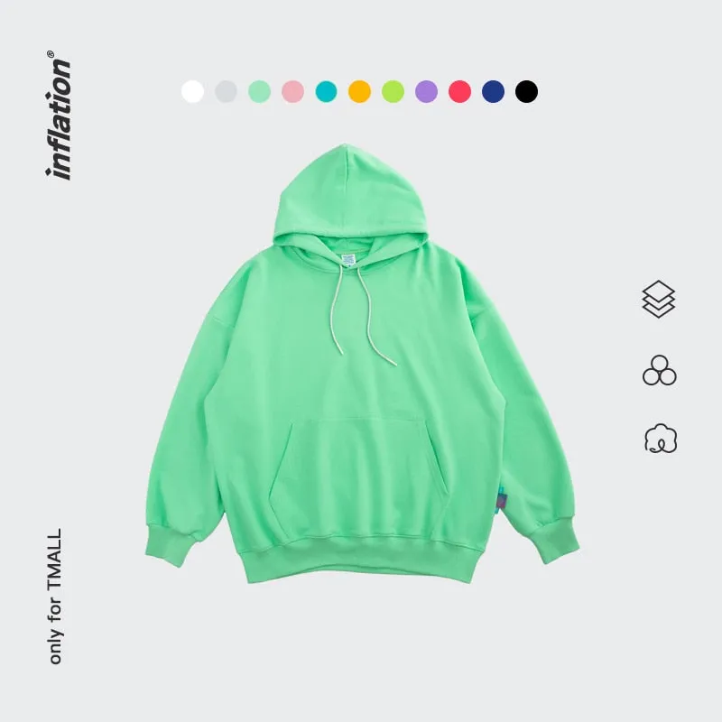 Couple Hoodies Set Unisex Candy Cotton Jogger Set