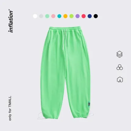 Couple Hoodies Set Unisex Candy Cotton Jogger Set