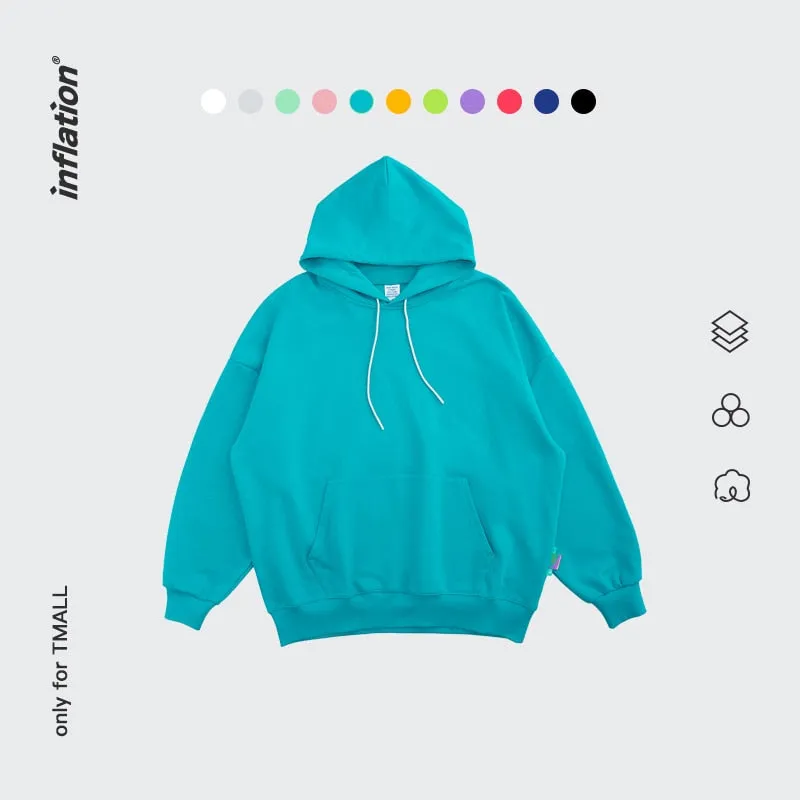 Couple Hoodies Set Unisex Candy Cotton Jogger Set